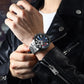 CURREN Sports Casual Quartz Wristwatches with Chronograph Fashion Stainless Steel Men's Watch Auto Date Clock Male