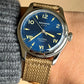 Field Watch Classic Retro Arrow Pilot Watch Male Mens Mechanical Satch Manual Hand Wind Luminous Stain Steel Merkur 38mm Case