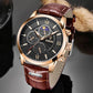 LIGE New Men Watch Top Brand Luxury Waterproof Luminous Sport Wristwatch Quartz Military Leather Watch For Men Relogio Masculino