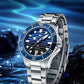 Seagull Ocean Series 300M Waterproof  Men Automatic Mechanical Watch Sea Wave Dial Sports Diving Luminous Calendar 41mm 1218 New