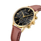 MEGIR Women Casual Watches Leather Strap Ladies Wristwatches Brand Luxury Female Chronograph Dress Clock Relogio Feminino 2011L