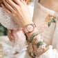 CURREN Fashion Brand Watches for Women Simple Casual Stainless Steel Bracelet Quartz Pointers Wristwatches Luminous Hands Clock