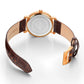 MEGIR Luxury Women Watch Business Ladies Fashion Quartz Bracelet Wristwatches Casual Leather Band Dress Clock Montre Homme 4105