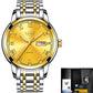 LIGE Fashion Waterproof Watch Women Creative Women's Bracelet Watches Top Brand Luxury Sport Quartz Chronograph Relógio Feminino