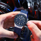 CURREN Fashion Minimalist Men's Watch with Date Display Casual Silicone Strap Quartz Wristwatches Luminous