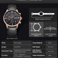 MEGIR Fashion Men Watches Chronograph Leather Strap Sport Military Watch Waterproof Quartz Wristwatch Clock Reloj Hombre 2011