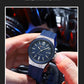 CURREN Fashion Minimalist Men's Watch with Date Display Casual Silicone Strap Quartz Wristwatches Luminous