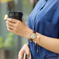 MEGIR Luxury Women Watch Business Ladies Fashion Quartz Bracelet Wristwatches Casual Leather Band Dress Clock Montre Homme 4105