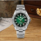 San Martin 39mm Purple Desert Texture Dial Luxury Men Dress Watch  NH34 GMT Automatic Mechanical Waterproof 100m Luminous SN0129