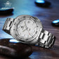 ADDIESDIVE Business Automatic Mechanical Man Watch Silver Premium Luxury 200M Dive Waterproof NH35A Stainless Steel Mens Watches
