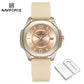 NAVIFORCE Ladies Watch For Women Silicone Strap Clock Quartz Wrist Watches for Women 5ATM Waterproof Casual Relogio Feminino