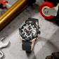 MEGIR Men Watches Fashion Luxury Big Dial Sports Waterproof Quartz Wristwatch Chronograph Male Casual Luminous Clock 2136