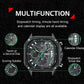MEGIR Men's Watch Chronograph Orange Canvas Strap Sport Wristwatch Luminous Auto Date Quartz Watches Clock Montre Homme 2217