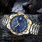 LIGE Top Brand Luxury Automatic Mechanical Watches For Men Fashion Tungsten Steel Waterproof Sapphire Watch Men Reloj Hombre+BOX