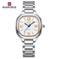 NAVIFORCE Women's Casual Watch Stainless Steel Bracelet Fashion Business Waterproof Quartz Wristwatches Ladies' Relogio Feminino