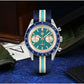 San Martin New Chronograph VK64 Quartz Watch Original Design 39.5mm Men Sports Business Dress Watches Waterproof 100m SN0116