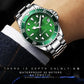 2025 FNGEEN 9001 Luxury Brand Men Watch Steel Tourbillon Skeleton Mechanical Watches Luminous Automatic Date Diamond Wristwatch