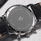CADISEN Men Watch Quartz Luxury Brands MIYOTA 0S11 Movement Chronograph Sunburst Salmon Dial AR Coated Glass Waterproof Watches