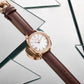 MEGIR Fashion Women Watches Luxury Diamond Leather Ladies Bracelet Female Quartz Wristwatches Dress Clock Relogio Feminino 7029