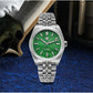 San Martin 39mm MOP Dial Sport Gada Watch Luxury Dress Men Miyota 90S5 Automatic Mechanical Wristwatch Waterproof 100m SN0144