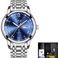 LIGE Fashion Waterproof Watch Women Creative Women's Bracelet Watches Top Brand Luxury Sport Quartz Chronograph Relógio Feminino