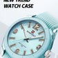 NAVIFORCE Women's Waterproof Watch Fashion Casual Luminous Display Quartz Wristwatch with Silicone Band Reloj Mujer High Quality