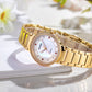 MEGIR Fashion Stainless Steel Women Bracelet Quartz Watches Elegant Business Ladies Clock Female Sport Wristwatch Reloj Mujer