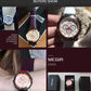 MEGIR Luxury Women Bracelet Watches Fashion Quartz Sport Ladies Wristwatch Leather Dress Clock Chronograph Reloj Hombre 2042