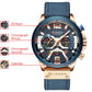 CURREN Casual Sport Watches for Men Top Brand Luxury Military Leather Wrist Watch Man Clock Fashion Chronograph Wristwatch