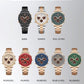 NAVIFORCE Women Watch Unique Design of Heart-Shaped Dial Quartz Analog LCD Digital Watches Fashion Casual Girlfriend Gifts Clock