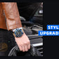 MEGIR Men Watches Fashion Luxury Big Dial Sports Waterproof Quartz Wristwatch Chronograph Male Casual Luminous Clock 2136