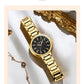 CURREN Luxury Slim Watch for Women Elegant Minimalist Dial Quartz Wristwatches Ladies with Luminous Hands Waterproof 9109