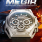 MEGIR Men Watches Chronograph Luxury Brand Sport Watch Waterproof Quartz Wristwatch Casual Sport Clock Relogio Masculino 4220