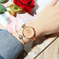 CURREN Quartz Women Luxury Rhinestone Clock Woman Gift Charming Ladies Stainless Steel Bracelet Women Wristwatch Montre femme