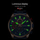 CURREN New Blue Multi Function Quartz Watches Sport Stainless Steel Band Wristwatches for Men with Luminous Hands