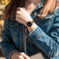MEGIR Fashion Women Watches Luxury Diamond Leather Ladies Bracelet Female Quartz Wristwatches Dress Clock Relogio Feminino 7029