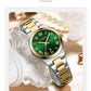 CURREN Fashionable Quartz Watches for Women Roman Numerals Simple Elegant Stainless Steel Braclete Ladies Wristwatch