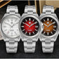 San Martin New Gada Watch 39mm Desert Texture Men Dress Watch NH35 Automatic Mechanical Sapphire Waterproof 100m Luminous SN0129