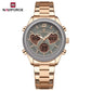 NAVIFORCE Women Watch Unique Design of Heart-Shaped Dial Quartz Analog LCD Digital Watches Fashion Casual Girlfriend Gifts Clock