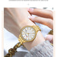 CURREN Fashion Brand Ladies Two Tone Watches Simple Quartz Waterproof Wristwatch for Women with Auto Date