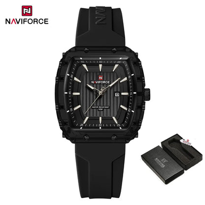 NAVIFORCE Women Watch Luxury Brand Fashion Simple Quartz Calendar Ladies Watch Waterproof Wristwatch Lady Clock Relogio Feminino