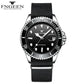 2025 FNGEEN 9001 Luxury Brand Men Watch Steel Tourbillon Skeleton Mechanical Watches Luminous Automatic Date Diamond Wristwatch