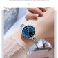 CURREN Luxurious and Elegant Round Dial with Stainless Steel Bracelet Fashion Dress Quartz Watches for Women