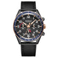 RUIMAS Luxury Brand Chronograph Watches for Men Fashion Leather Sports Military Wristwatch Luminous Clock Auto Date Reloj Hombre