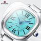 NAVIFORCE Women's Casual Watch Stainless Steel Bracelet Fashion Business Waterproof Quartz Wristwatches Ladies' Relogio Feminino