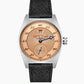 Spot goods Pierre Paulin Jumping Hour Men Watch Silver Dial Automatic St17 Mechanical Watch Vintage Date Window 36mm Metal