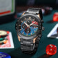 CURREN New Stylish Men's Watches Big Face 48mm Chronograph Dial Sport Quartz Wristwatches Luminous Hands Auto Date