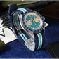 San Martin New Chronograph VK64 Quartz Watch Original Design 39.5mm Men Sports Business Dress Watches Waterproof 100m SN0116