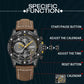 MEGIR Men Watches Luxury Brand Quartz Wristwatch Waterproof Leather Strap Military Sports Clock Chronograph Reloj Hombre 2130