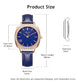 MEGIR Fashion Women Watches Luxury Diamond Leather Ladies Bracelet Female Quartz Wristwatches Dress Clock Relogio Feminino 7029